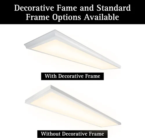 Vista 5 de Panel de Luz de Techo de Montaje en Superficie Ultralux de 1x4 pies – Delgado, Iluminado por los Bordes, Panel Plano de Montaje al Ras para Cocina