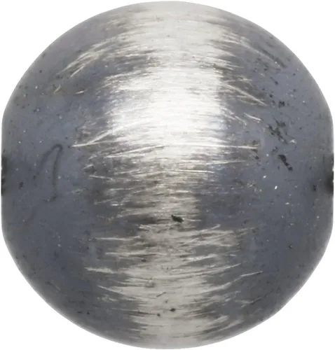Vista 4 de JewelrySupply Cuentas redondas de plata de ley Navajo Pearl de 0.157 in (paquete de 10 cuentas)