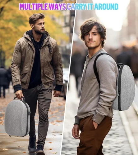 Vista 7 de YRXVW Carrying Case Compatible with MetaOculus Quest 3 and Accessories, Hard Travel Bag for Lightweight and Headset and Touch Controller and