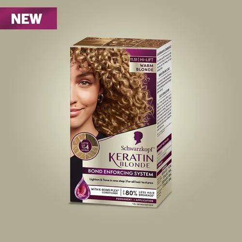 Vista 78 de Schwarzkopf Keratin - Tinte para el cabello rubio, 7.0 rubio ceniza oscuro, coloración permanente de calidad profesional, sistema de refuerzo