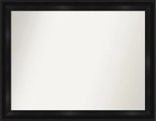 Vista 262 de Amanti Art Espejo personalizado, gran espejo de baño estrecho, espejo de pared o espejo de tocador de baño sobre el fregadero (24 x 24 pulgadas)