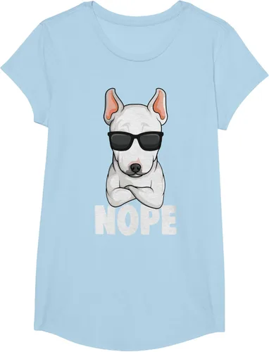 Vista 15 de Camiseta de perro Bull Terrier para niños y mujeres, Negro