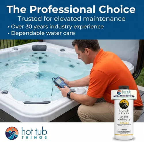 Vista 7 de Hot Tub Things Aumento de pH y alcalinidad para bañera de hidromasaje, choque de piscina, aumento de alcalinidad, aumento de pH y refuerzo alcalino