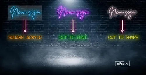 Vista 8 de Letrero de neón personalizable para decoración de pared, letrero de neón personalizable, letrero LED de neón personalizable para decoración