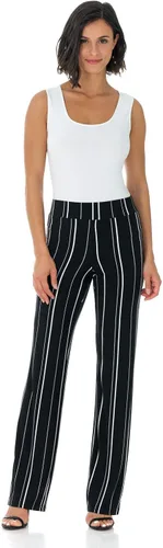 Vista 4 de Rekucci Pantalón clásico de punto suave para mujer de viaje