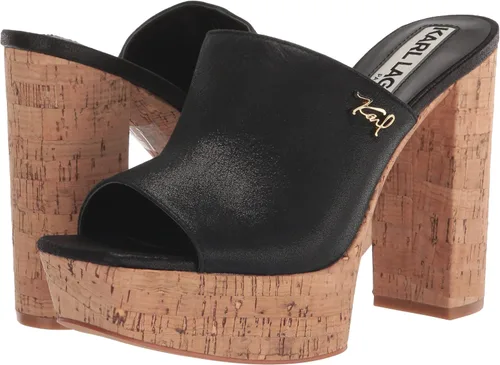 Vista 7 de Karl Lagerfeld Paris Codi - Sandalias de tacón sin cordones para mujer