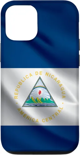 Vista 28 de Funda con la bandera de Nicaragua para iPhone 17