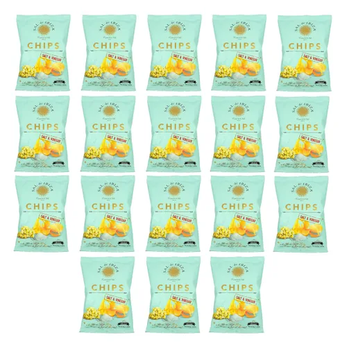 Vista 3 de Sal de Ibiza Patatas fritas con sal y vinagre – 1.6 oz (paquete de 6)