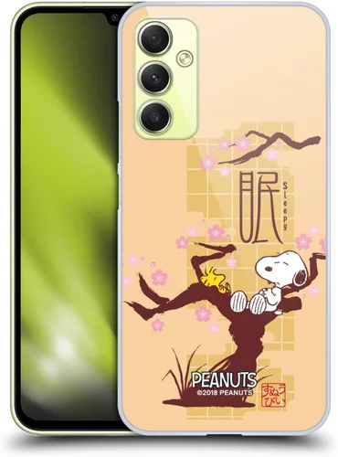 Vista 31 de Head Case Designs Funda rígida con licencia oficial de Peanuts Charlie Brown Oriental Snoopy compatible con Samsung Galaxy A15