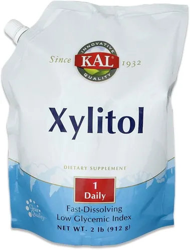 Vista 4 de KAL Xilitol en polvo, 1 libra