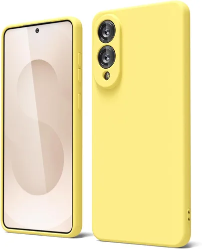 Vista 315 de oakxco Funda para teléfono Samsung Galaxy S8 de silicona líquida, delgada y fina de gel de goma suave TPU cubierta protectora simple llana