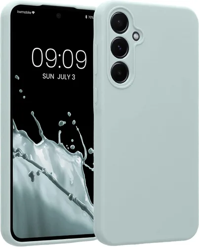 Vista 199 de kwmobile Funda compatible con Samsung Galaxy A13 4G - Funda delgada de silicona TPU - Acabado suave al tacto - Amarillo radiante