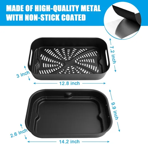 Vista 2 de Combo cesta para verduras y ollas para Ninja Foodi XL FG551 Accesorios