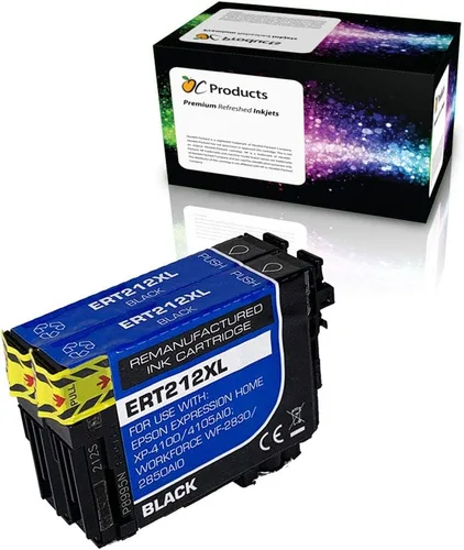 Vista 7 de Cartucho de tinta remanufacturado de repuesto para Epson 212 212XL para XP-4100 XP-4105 WF-2830 WF-2850 Paquete de 4