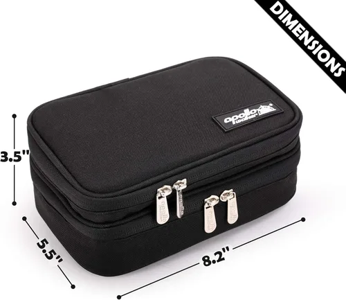 Vista 7 de apollo walker Funda de viaje para enfriar insulina, enfriador de medicamentos diabéticos aprobado por la TSA con bolsas de hielo y forro aislante