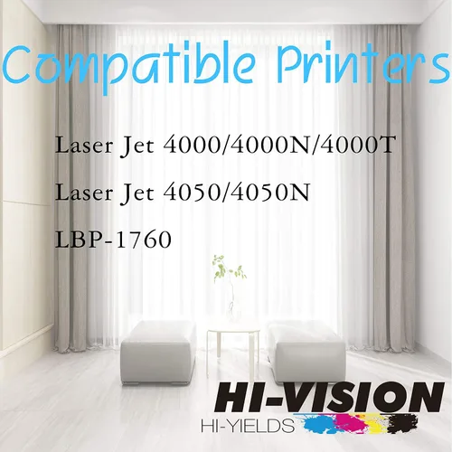 Vista 2 de HI-Vision - Cartucho de tóner compatible con C4127X para 27X 4127X 4127, funciona con impresora Laserjet 4000 4000n 4000t 4000tn 4000se 4050 4050n