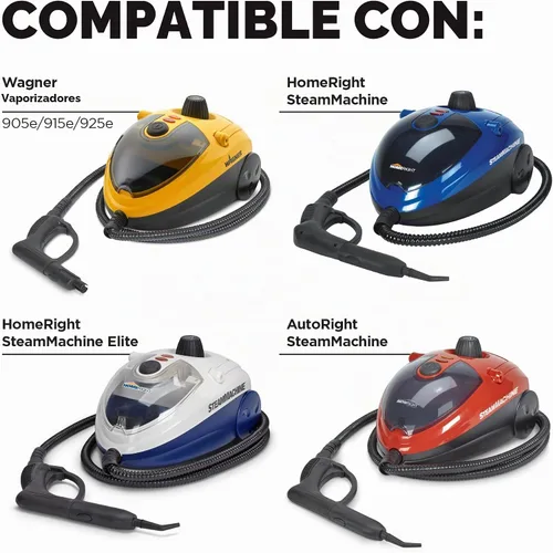 Vista 2 de Wagner Spraytech - Cepillo grande y cabezal de trapeador para vaporizadores