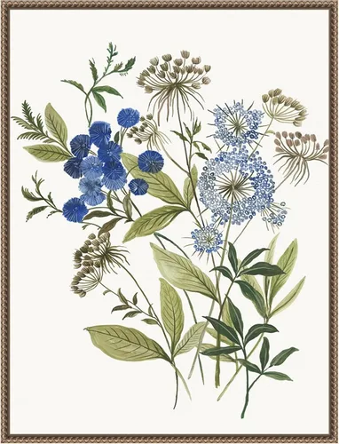 Vista 15 de Amanti Art Lienzo enmarcado para pared, 24 x 18 pulgadas, Botana I de Asia Jensen, lienzo enmarcado para pared, obras de arte de flores, decoración