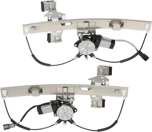 Vista 199 de SCITOO Elevalunas eléctrico delantero izquierdo sin motor apto para 1984-1989 para Toyota para 4Runner, 1984-1988 para Toyota para camioneta, 740-910