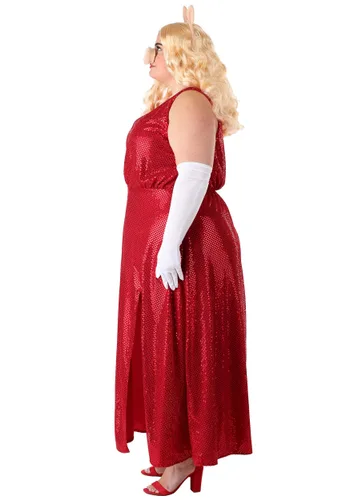 Vista 3 de Disfraz Deluxe Miss Piggy para Mujer Talla Plus Multicolor