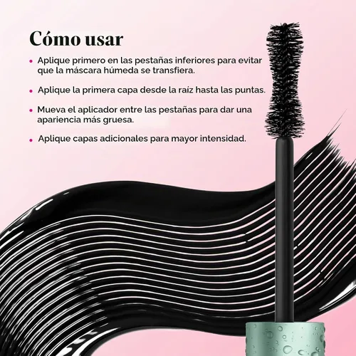 Vista 4 de Too Faced Better Than Sex Waterproof Mascara Volume + Length with Hourglass Brush