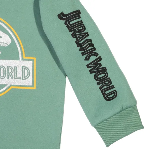 Vista 6 de Jurassic World Sudadera con capucha de forro polar para niñas de dinosaurio a niño grande