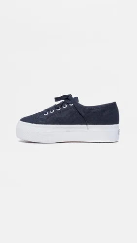 Vista 4 de Superga Tenis de moda 2790a Cotw para mujer, Gris
