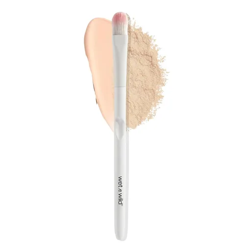 Vista 10 de wet n wild - Brocha angular para maquillaje de base, de precisión muy fina, con mango ergonómico para mezclar