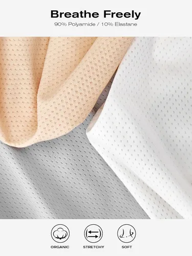 Vista 4 de TERMEZY Ropa interior sin costuras para mujer, tangas invisibles para mujer, paquete de 5