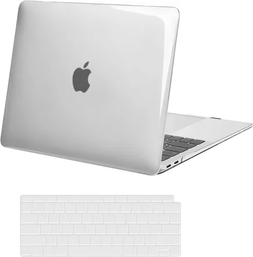 Vista 14 de MOSISO - Compatible con funda para MacBook Air de 13 pulgadas, versión 2022, 2021, 2020, 2019, 2018, A2337 M1 A2179 A1932, Touch ID, carcasa rígida