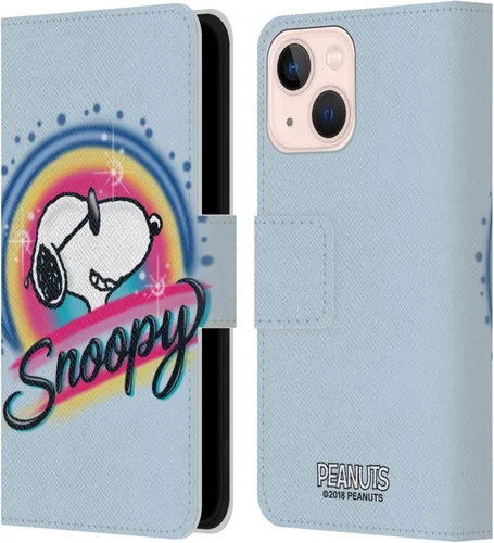 Vista 59 de Head Case Designs Funda de piel con licencia oficial de Peanuts Beach Surf Snoopy Boardwalk Airbrush compatible con Apple iPhone 11