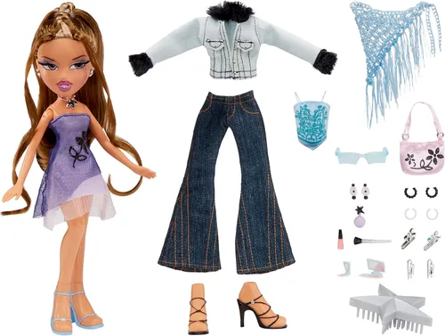 Vista 2 de Bratz Girls Nite Out 21st Birthday Edition Muñeca de moda Yasmin
