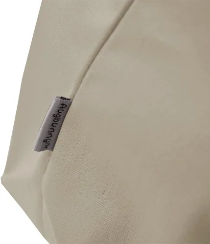 Vista 7 de 100% algodón canvas Shopping bolsa Bag bolsa de comestibles Pack de 4