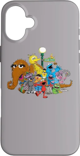 Vista 23 de Sesame Street Carcasa Group Street Light para iPhone 17