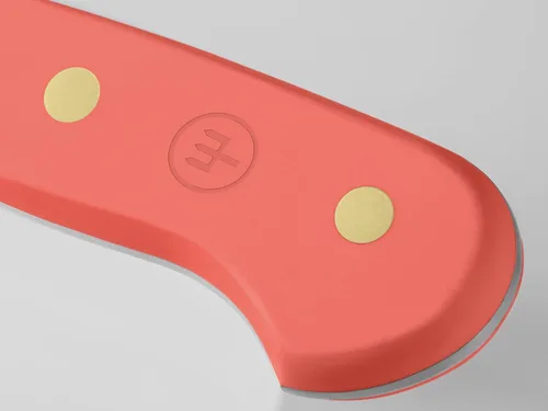 Vista 4 de WÜSTHOF Cuchillo Santoku clásico de melocotón coral de 7