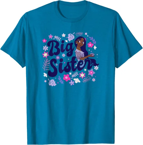 Vista 9 de Disney Encanto Isabela Madrigal Big Sister - Camiseta floral, gris, S Asfalto