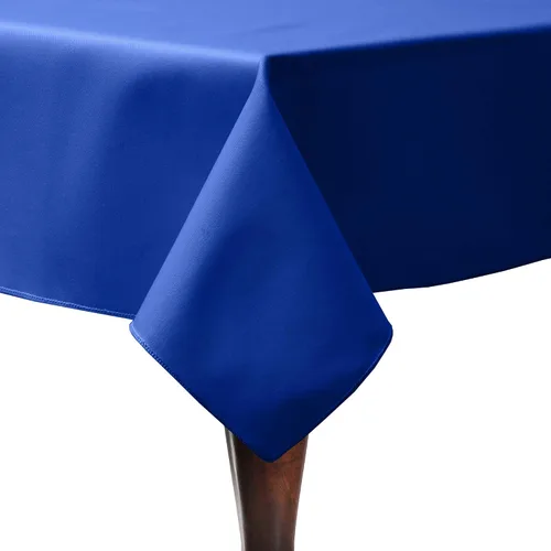 Vista 8 de Ultimate Textile Poly-Cotton Twill 54 x 96-Inch Rectangular Tablecloth Jade