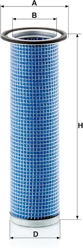 Vista 2 de MANN-FILTER CF 10 020 x - Secondary Air Filter Element Air Filter – For utility vehicles