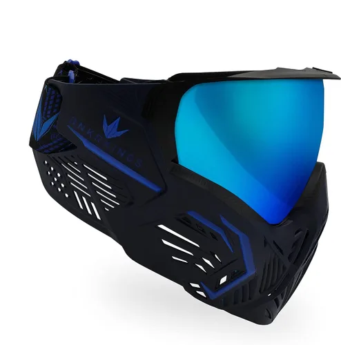 Vista 10 de Bunkerkings CMD - Gafas de paintball 2-Negro carbón