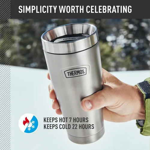 Vista 3 de THERMOS ICON SERIES, Vaso de Acero Inoxidable, Glacier, 16 oz