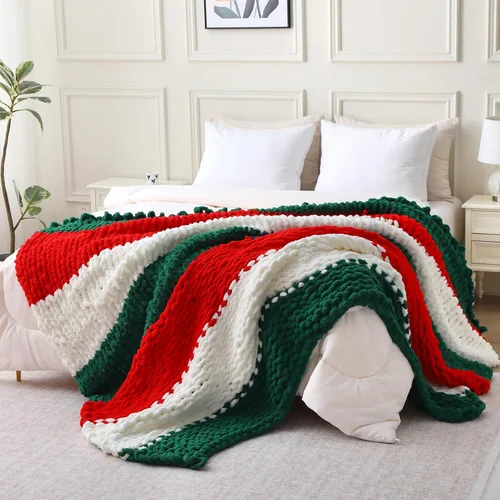 Vista 2 de 8 paquetes de hilo de chenilla jumbo grueso, 2045 g (72 oz) 224 m (245 yardas) para tejer y crochet, manualidades y manta (negro, 8 paquetes)