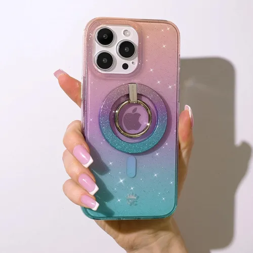 Vista 57 de VELVET CAVIAR Funda para iPhone 15, compatible con MagSafe, probada contra caídas de 10 pies, fundas protectoras de diseño, leopardo color rosa