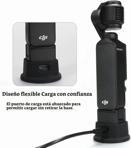 Vista 4 de PCTC Soporte de escritorio antideslizante de silicona para DJI Osmo Pocket