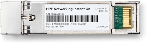 Vista 3 de Transceptor HPE Networking Instant On 10G SFP+ LC SR para conexiones de hasta 984.3 ft (R9D18A)