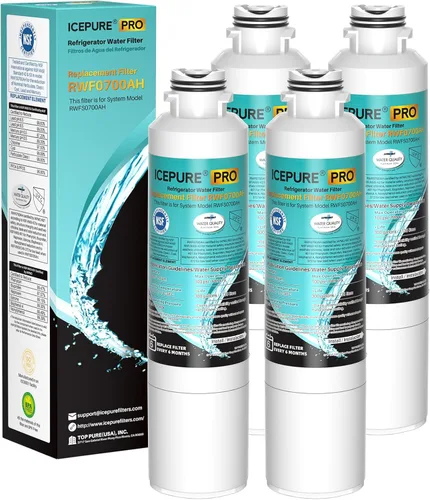 Vista 16 de ICEPURE PRO DA29-00020B NSF401&473&53 Samsung Filtro de agua para refrigerador, repuesto para DA29-00020B-1, DA29-00020A/B, HAF-CIN/EXP
