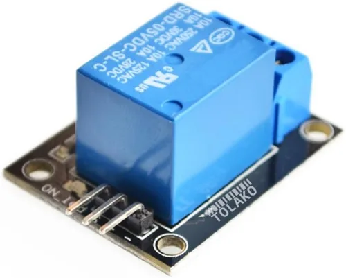 Vista 2 de Módulo de relé 5v 5V Luz indicadora LED 1 canal de relé módulo para Arduino ARM PIC AVR MCU