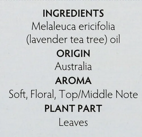 Vista 3 de Aura Cacia Tea Tree Essential Oil, Lavender, 0.5 Fluid Ounce