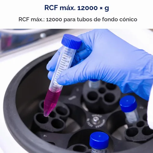 Vista 2 de Membrane Solutions Tubos de centrífuga cónicos de 0.5 fl oz, paquete de 50 tubos de ensayo de plástico estériles con tapas de rosca, recipiente