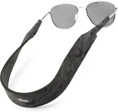 Vista 27 de Pilotfish Correa de neopreno para lentes de sol, retenedor de gafas de neopreno, cordón flotante seguro para lentes de sol con extremos Azteca