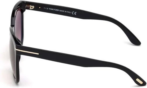 Vista 4 de Gafas de sol Tom Ford FT 0502 -F 01T Brillante NegroBurdeos Gradiente